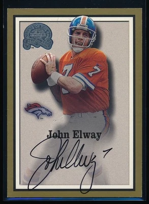 2000 Fleer Greats Of The Game John Elway Auto Autograph - Image 1 of 2