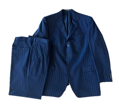 New Lubiam Vitale Barberis  Canonico 2 Piece Suit 44 R - Image 1 of 4