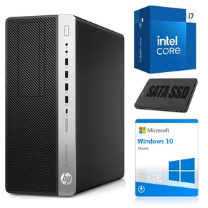 Desktop-PC HP EliteDesk 800 G3 TW i7-7700 16GB 256GB SSD W10H Klasse A - Bild 1 von 8