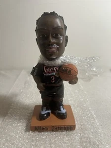 Allen Iverson Philadelphia 76ers Bobblehead McDonalds Reebok Vtg Black W Box - Picture 1 of 11