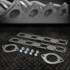 FOR 04-15 NISSAN TITAN ARMADA INFINITI QX56 EXHAUST MANIFOLD HEADER GASKET+BOLTS - Bild 1 von 6