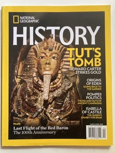 KING TUT'S TOMB 2018 NATIONAL GEOGRAPHIC HISTORY Magazine ORIGINS OF EDEN - Picture 1 of 1