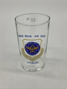 Base aerea principale Rhein / comando ponte aereo militare Germania vetro 0,1L - Foto 1 di 5