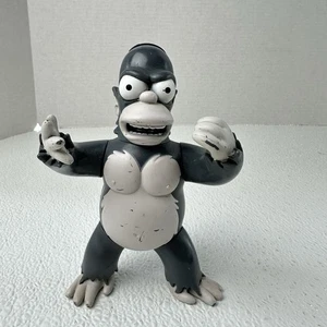 Playmates Simpsons World Of Springfield Baumhaus Horror Homer King Kong Gorilla - Bild 1 von 4