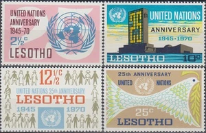 Lesotho 25th Ann United Nations 1970 MNH-1,50 Euro - Picture 1 of 1