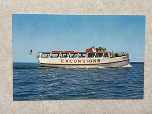 M87 Postcard Excursion Boat "Chippewa", Bayfield, Wisconsin WI - Picture 1 of 2