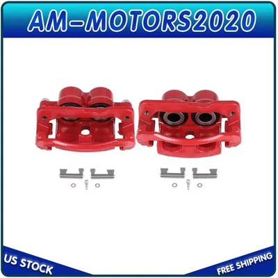 Front Pair Brake Calipers Left & Right For 2001-2006 Chevrolet Tahoe GMC Yukon - Image 1 of 4