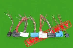 06-11 mercedes ml350 gl450 REAR fuse relay box module wire plug connectors 8 pcs - Picture 1 of 10