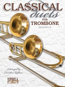 Classical Duets for Trombone * Now with QR Code * Ships Directly from Publisher! - Picture 1 of 7