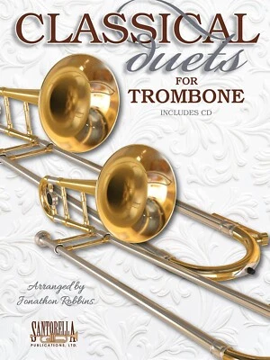 Classical Duets for Trombone * Now with QR Code * Ships Directly from Publisher! - Image 1 of 4