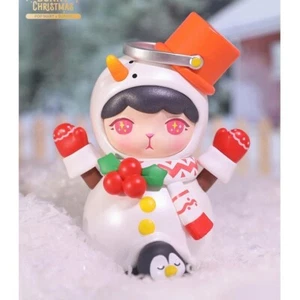 Pop Mart x Bunny Christmas - Snow Man mini figure New cute holiday sweet - Picture 1 of 1