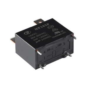 (10pcs)HF102F-12VDC Relays for air conditioning and water heaters - Picture 1 of 4