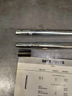 Seat Post Clamp Reducer Bushing/ Shim 7/8" to 5/8"For Wald, Schwinn, and Other - Image 1 of 4