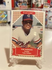 1992 ProCards Ivan Rodriguez Tulsa Drillers #153 RC Texas Rangers