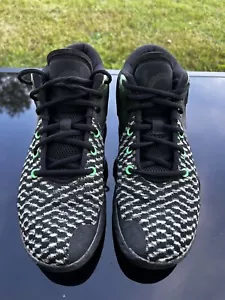 Nike KD Durant Trey 5 VIII CK2090-004 'Black Illusion Green' Men's Shoes Size 8 - Picture 1 of 10