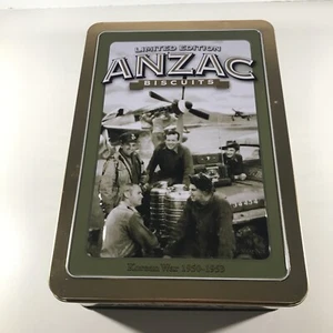 ANZAC Biscuit Collectable Tin Limited Edition Korean War 1950 - 1953 - Imagen 1 de 11
