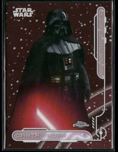 Star Wars Topps Chrome 2024 Card Refractor - Galactic Empire GE-1 Darth Vader - Picture 1 of 2