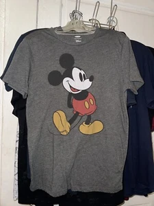 Mickey Mouse Mens Shirt Small Disney Old Navy Casual Short-sleeve Tee Adult - Picture 1 of 2
