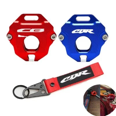 CNC Key Case Cover Shell Keychain For HONDA CBR650R CBR 600RR 1000RR 500R 250RR - Image 1 of 4