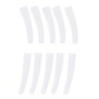 Transparent Plastic Elbow Tweezers Protective Cover Anti Dust Non Slip SLS