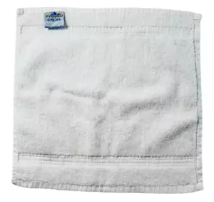 Pyramid Excel Egyptian Cotton Hand Towels WHITE 12x12 - Picture 1 of 6