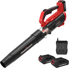 20V Cordless Leaf Blower with 2 * 1.5Ah Batteres and Charger Included, Blowers f