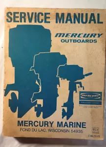 Mercury Marine 90-75512 3/1976 Outboard Service Manual - Picture 1 of 4
