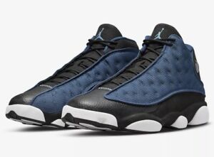Nike Air Jordan 13 Retro Shoes "Brave Blue" DJ5982-400 Men's  NEW Sz 8