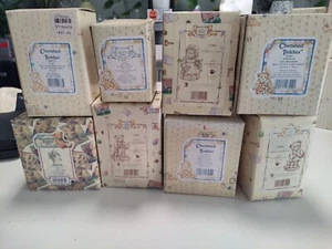 Vintage Lot of 8 Cherished Teddies In Box - Picture 1 of 9