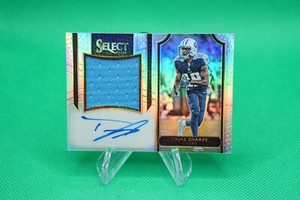 2016 Select Jumbo Rookie Signature Swatches Prizm /99 #40 Tajae Sharpe Auto TU1