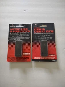 2 caméras furtives micro USB & USB C OTG 2-en-1 lecteur de carte mémoire Trail Cam Aa - Photo 1 sur 3