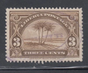 Liberia # 232 Used Holland West Afrika Cockrill #71 (RR) Ship Mail SS AMSTELKERK - Picture 1 of 1