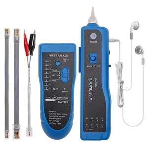 Tester przewodów RJ45 RJ11 Kabel Tracker Wyszukiwarka linii Wielofunkcyjny drut Tracker Eter - Zdjęcie 1 z 32