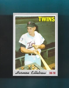 HIGH GRADE! HARMON KILLEBREW-MINNESOTA TWINS!! 1970 Topps # 150 OUTSTANDING! - Picture 1 of 2