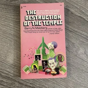 The Destruction of The Temple by Barry N. Malzberg Pocket Books - Picture 1 of 3