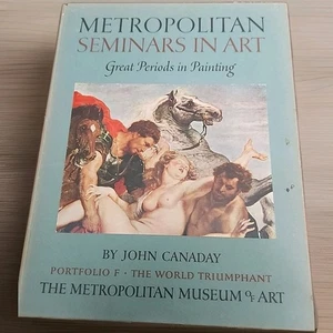 Metropolitan Seminars Great Periods in Painting John CanadayPrints portfolio F - Picture 1 of 3