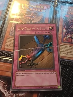 Yugioh Seven Tools of the Bandit MRD-129 Ultra Raro 1ª Edición Foto 1 de 4