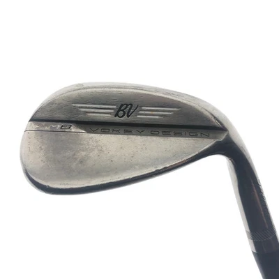 Used Titleist Vokey SM8 Brushed Steel Sand Wedge / 54.0 Degrees / Wedge Flex - Image 1 of 4