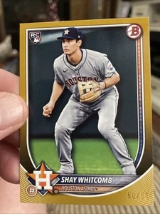 shay whitcomb Bowman 2025 Gold Rc 50/50 - Picture 1 of 2