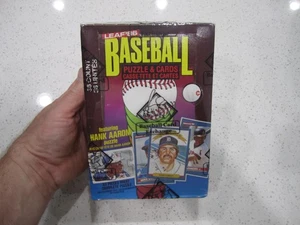 1986 DONRUSS LEAF Baseball BBCE Unopened Wax Box Jose Canseco RC (36 Packs)Rare! - Picture 1 of 4