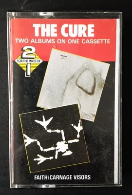 THE CURE Faith / Carnage Visors TAPE (1981 FIXC 6) Rare 2 Albums on 1 Cassette - Image 1 of 3