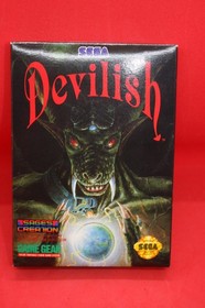 Sega Game Gear Devilish With Manual CIB
