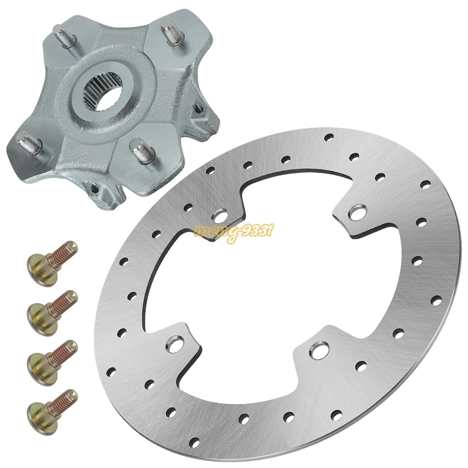Front/Rear Wheel Hub & Disc Rotor for Arctic Cat 350 366 400 425 450 500 Alterra - Image 1 of 4