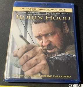 Robin Hood (Blu-ray Disc, 2010, 2-Disc Set, Special Edition Rated/Unrated) NEW - Picture 1 of 3