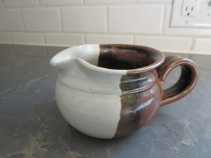 Hanselmann Kunstkeramik Steinzeug Sauciere Retired Vintage signiert HP ~ TOP - Bild 1 von 7