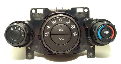 Unidade de controle climático aquecedor CA 2014 2015 2016 2017 2018 Ford Fiesta fabricante de equipamento original - Imagem 1 de 4