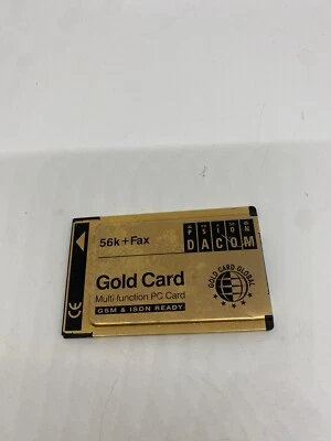 Tarjeta PC multifunción Psion Gold V90 ISDN DACOM buen estado - Imagen 1 de 4