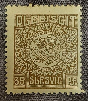 Slesvig plebiscite 1920 (Denmark) - German edition - MH - Image 1 of 2
