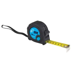 OX Trade 8 M Metric & Imperial Tape Measure, Durable, Accurate, 25mm wide blade - Picture 1 of 5