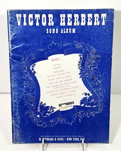 Álbum de canciones Victor Herbert libro 1 (1927, Witmark) canciones de musicales-piano/voz - Imagen 1 de 8